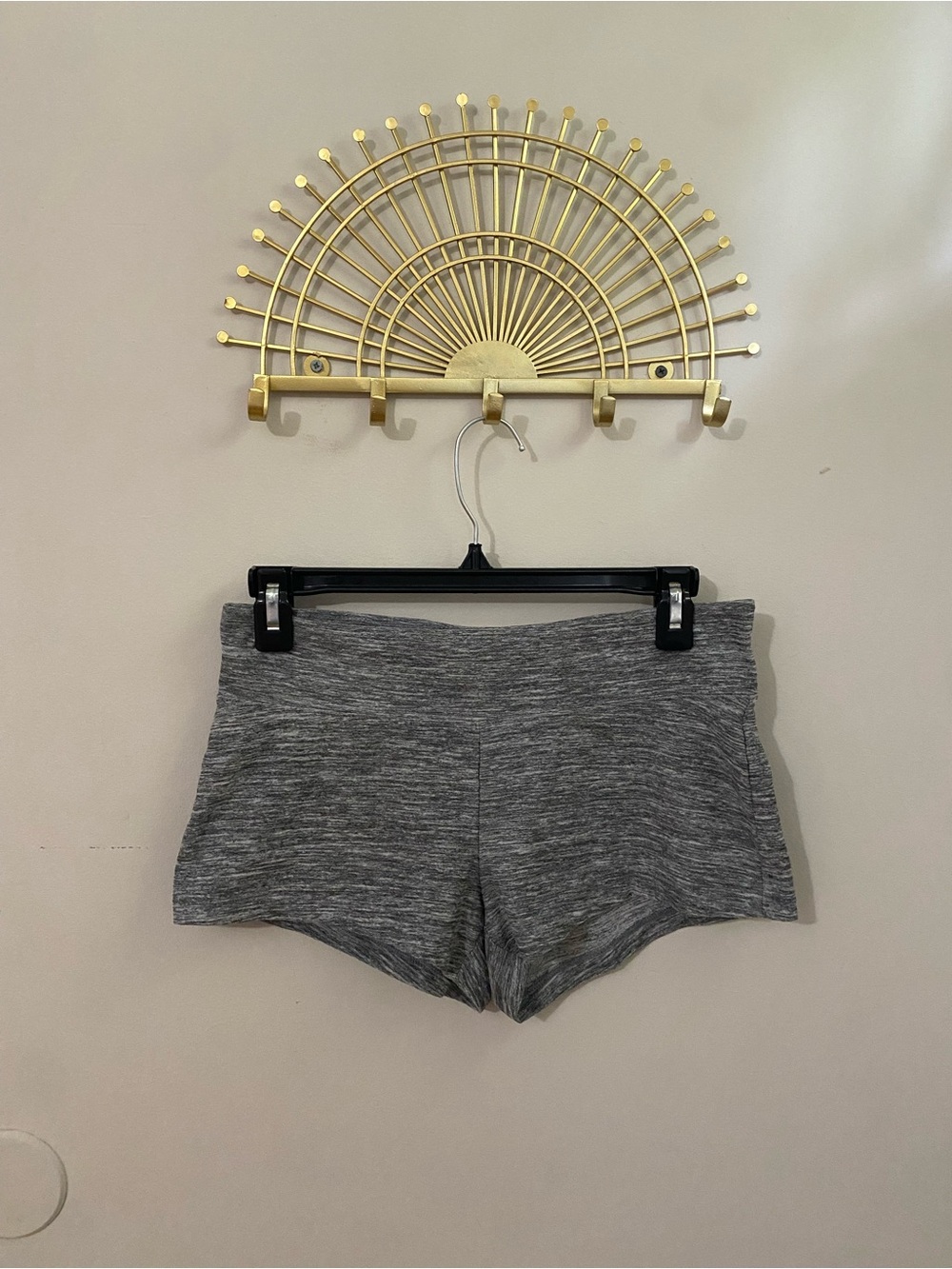 Gray Women's Stretch Lounge Shorts